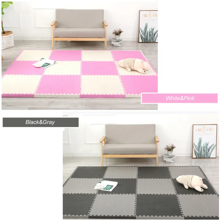 Migeet%2012pcs%20EVA%20Foam%20Mat%20Interlocking%20Foam%20Tiles%20Playground%20Flooring%20Puzzle%20Mat%20Multiple%20Colors%20Anti-Skid%20Mat%20with%20Finishing%20Border%20-%20Image%206