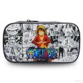 TOP ONE PIECE Pencil case Kids Monkey D. Luffy Cartoon Pen Bag Students Large Capacity Stationery Box HOT. 