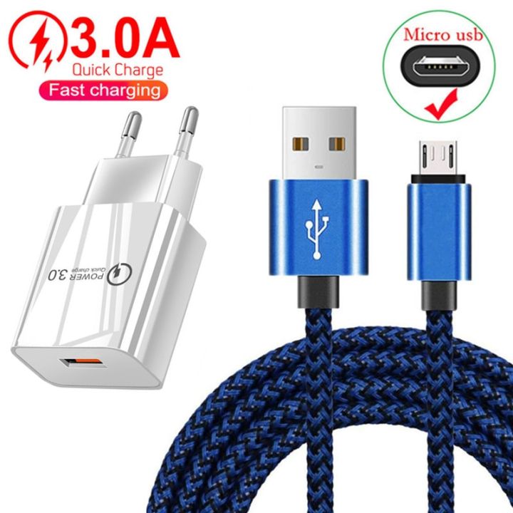 For Huawei P Smart Y5p Honor 8X 8A 7A Redmi 9C Phone Charger Fast