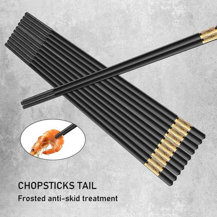 5%20Pairs%20Alloy%20Chopsticks%20-%20Reusable%20Fiberglass%20Alloy%20Non%20Slip%20Japanese%20Chinese%20Korean%20Chop%20Sticks%20Pack%20by%20ZinZen%20-%20Image%206