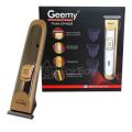 Geemy Gm- 6028 Rechargeable Hair And Beard Trimmer - Gold. 