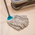 COTTON MOP 350G WITH 120CM PLASTIC COATED METAL HANDLE - FEATHER. 