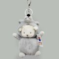 Soft Christmase Kids Toy Sheep Transform Elephant Animal Plush Toy Bag Pendant Ornament Key Chain Stuffed Toys Plush Keychain Sheep Plush Dolls Lamb Plush Toy Alpaca Plush Key Ring. 