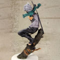 Naruto 22cm Kakashi Action Figure Miniature Model Decor Display Mold Boy Gift Mini - Figures. 