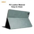 (New arrival) For Samsung Galaxy Tab A7 10.4 T500 / T505 2020 / 2022 ENKAY Cow Texture TPU Leather Smart Case For Samsung Galaxy Tab A7 10.4 2020 T500. 