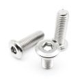 Inspection ToolsM3 M4 M5 M6 M8 304 Stainless Steel Large Flat Hex Hexagon Socket Allen Head Furniture Rivet Screw Connect Joint Bolt. 