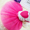 【Atoztide Store】(New) pet dog love heart gauze dress skirt Puppy Cat Rose clothes. 