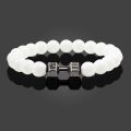 Classic Natural Stone Beaded Bracelet gym Fitness Dumbbell Energy Men Bracelets Bangles Barbell Wristband Women Jewelry Pulseira. 
