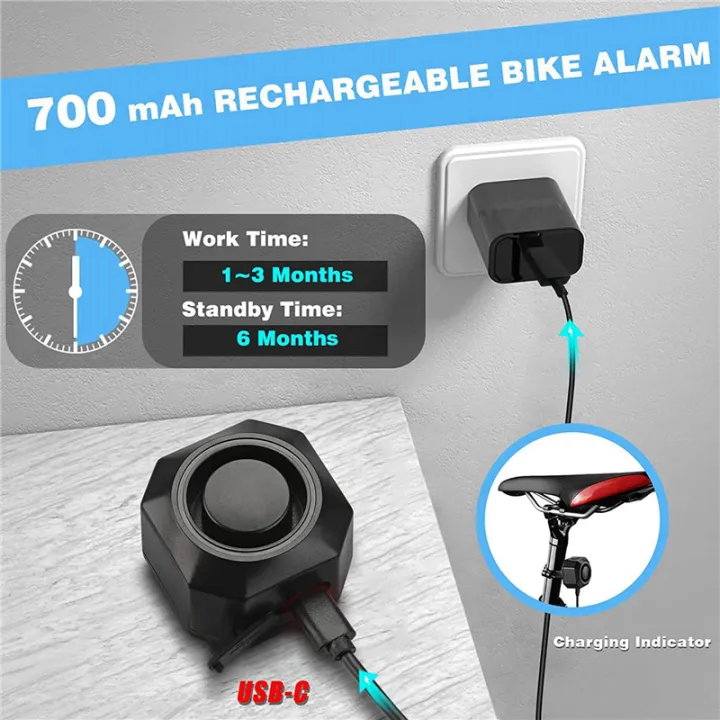 (COKP)%202X%20USB%20Rechargeable%20Bike%20Alarm%20with%20Remote,110DB%20Loud%20Wireless%20Anti%20Theft%20Vibration%20Motion%20Sensor%20Vehicle%20Security%20Alarm%20-%20Image%204