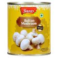 SWAD Premium Canned Button Mushrooms in Brine | Protein-Rich & High in Fiber | Gluten-Free & Low Calorie | Farm Fresh, Vegan & Ready-to-Eat Mushrooms | 800g (Pack of 1) (FROM INDIA)SAB. 
