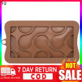 Chocolate Mold Block Dots Design Heat-Resistant Silicone Candy Biscuit Mould Pan for Kitchen. 