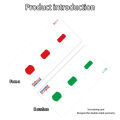 Visual Training Practice Card Children Strabismus Amblyopia Ability Exercise Adjustment Fusion Visual Function Correction GHAN. 