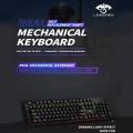 LEAVEN REAL Blue Switch RGB Mechanical Keyboard 87/104 Keys Button Gaming Backlight Compact Office Laptop PC Notebook. 