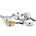 Ultima 7 PCs Silver Cookware Set. 
