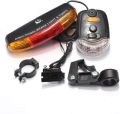 3-in-1 Bicycle Signal Light – Turn Signal, Brake & Tail LED Light with Electric Horn, Rear Safety Warning, Cycling Accessories. 