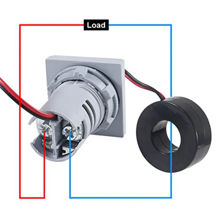 2Piece%20Digital%203In1%2022mm%20Voltmeter%20Ammeter%20Hz%20Meter%20Current%20Frequency%20Indicator%20AC%2060-500V%20-%20Image%204