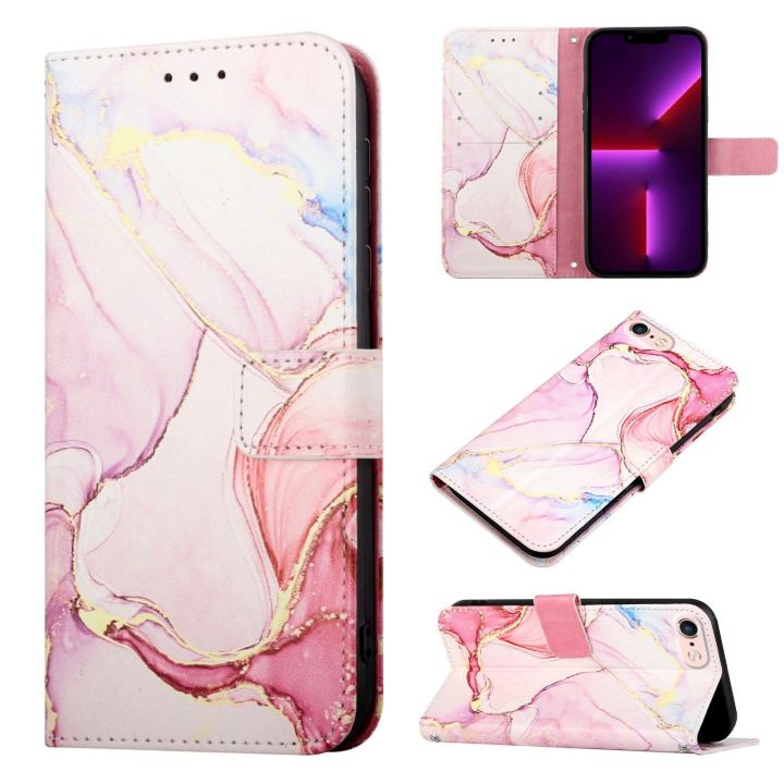 lthmy%20for%20iPhone%20SE%202020%20/%208%20/%207%20/%206s%20/%206%20case%20Marble%20Pattern%20PU%20Leather%20Wallet%20Card%20Slots%20Flip%20Stand%20Cover%20with%20Hand%20Strap%20-%20Image%202