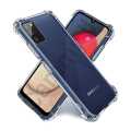 Shockproof Clear Case For Samsung Galaxy M03s Back Cover Transparent Silicone Case Soft Airbag Bumper Lens Protection Cute Design For Girls Boys New. 