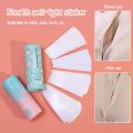 Fearless Tape Anti-Exposure Adhesive Sticker Strip Women Clear Tape for Clothes Dress Body Skin Adhesive Sticker Body Skin Anti-Exposure Stickers Transparent Double Sided Tape. 