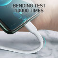 BWOO USB Fast Charge 3A Type C Data Sync Cable For Huawei Samsung Galaxy Xiaomi Mi. 