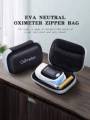 Portable Oximeter Storage Bag Protection Box with Finger Oximeter. 