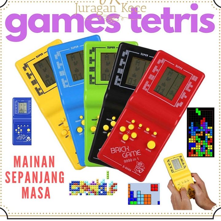 Brick Game Video Game Game Boy with All In One total Brick Games for Children Adults for Increasing Hand-Eye/Mind Concentration, Brain and IQ Level Developer, Brick Game 9999 in 1 Video Game in Daraz Flyer