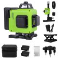 4D 16 Lines Laser Level 360° Self-leveling Machine USB Rechargeable Lithium Battery Leveling Tool Vertical Horizontal. 