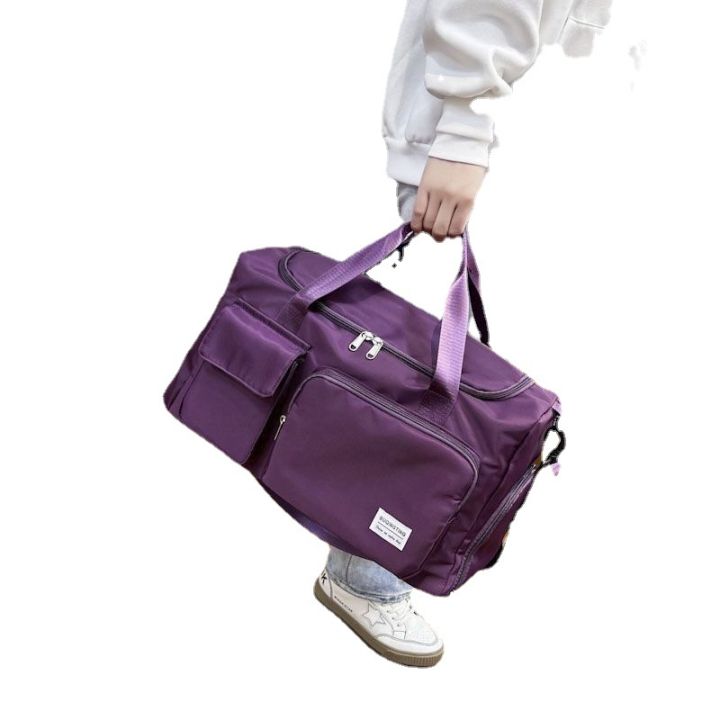 LibiSales%20promotion%20Travel%20bag:%20Large-capacity%20tidal%20travel%20handbag,%20luggage%20storage%20bag,%20wet%20and%20dry%20swimming%20training%20bag,%20can%20be%20sleeved%20with%20trolley%20-%20Image%205