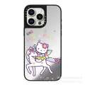 CASETi Collaboration KT Cat Sticker Compatible with iPhone 16 Apple 15 Pro Max Phone Case 13/12 Shockproof. 