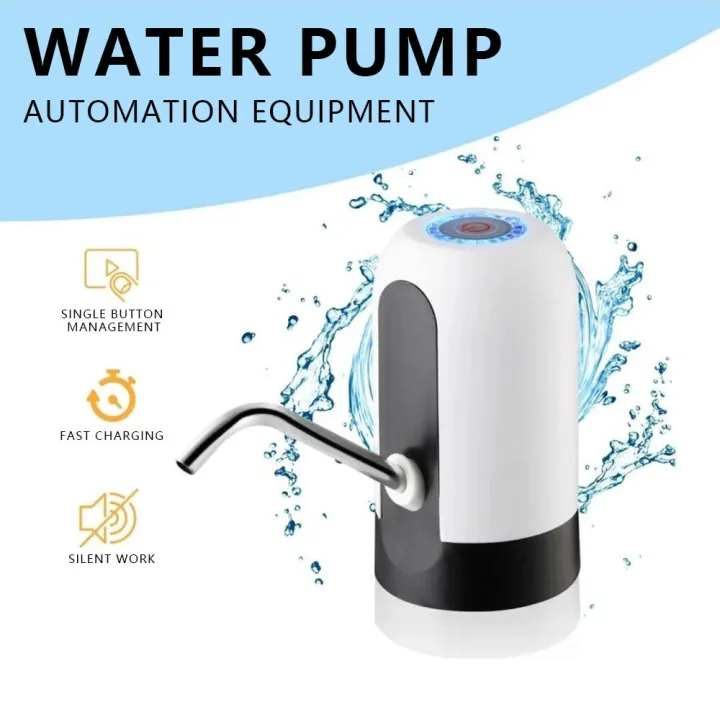 Smart Automatic Pump USB Rechargeable Universal Electric Water RDS ...