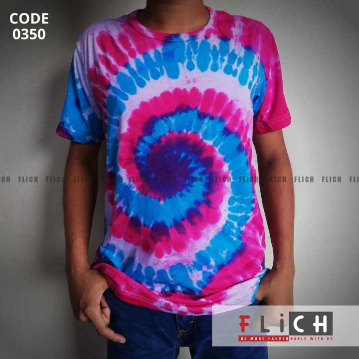 100% Cotton Tie & Dye T shirts For Men