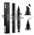 Suake Waterproof Liquid Seal 2 in 1 Eyeliner Pen For Women. 