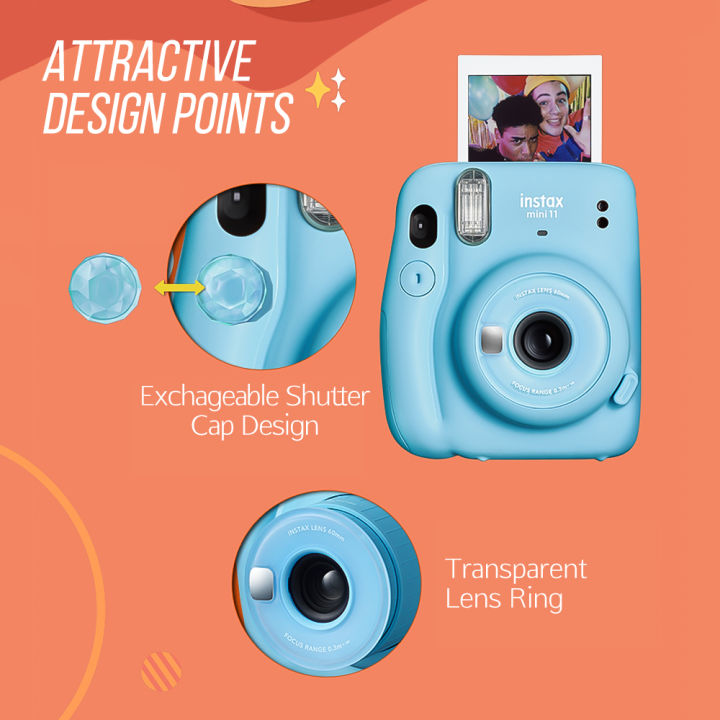 Fujifilm%20instax%20mini%2011%20Instant%20Camera%20Film%20Cam%20Auto%20Exposure%20Control%20Selfie%20Mode%20with%20Wrist%20Strap%20Birthday%20Christmas%20New%20Year%20Festival%20Gift%20for%20Boys%20Girls%20-%20Image%205
