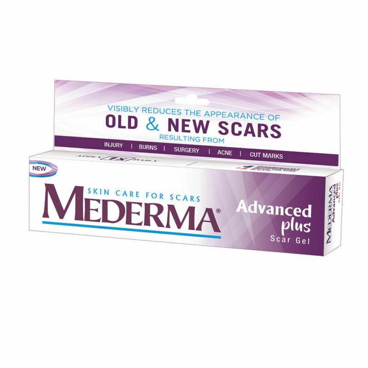 Mederma® Advanced Plus Scar Gel Skin Care for new old Scars |cut marks