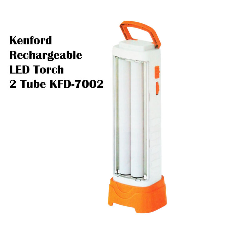 Kenford Rechargeable LED Torch 2 Tube KFD-7002