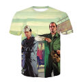 2020 Grand Theft Auto Game GTA 5 Men Summer T Shirts Cool GTA5 Men TShirt Colorful 3D Print T-shirt Tee Shirt Funny clothing. 