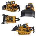 Kidlove 1:50 Crawler Bulldozer Model, High Simulation Alloy Heavy Duty Diecast Engineering Track Car For Boys, Children. 