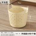 Dirty Clothes Hamper Household Large Capacity Dirty Clothes Basket Japanese Style Dirty Clothes Storage Bin Storage Bucket High-Value Light Luxury Laundry Basket. 