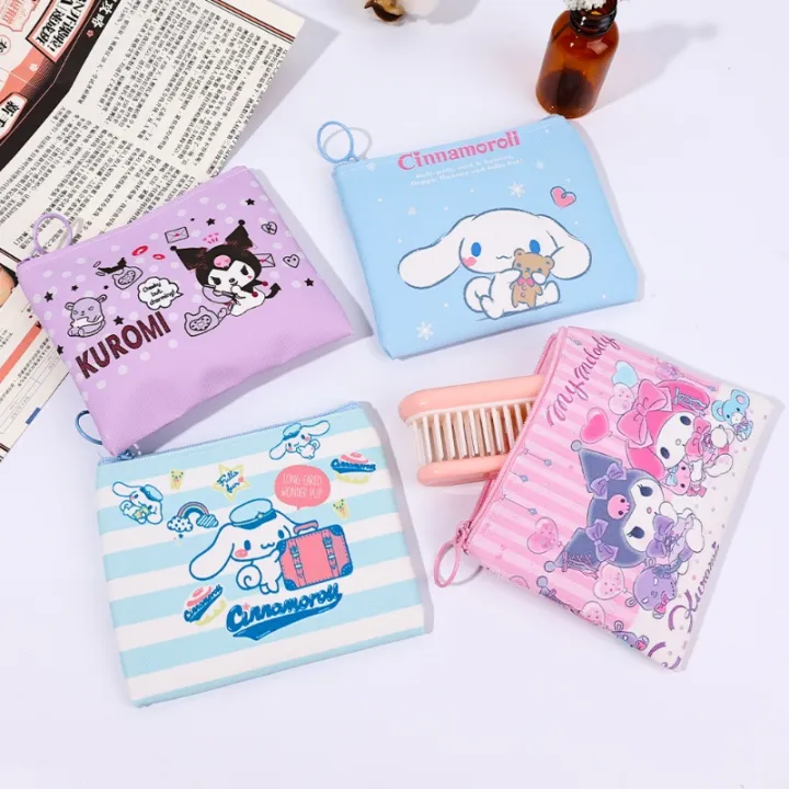 Sanrio%20Kuromi%20Kawaii%20Mini%20Portable%20Zipper%20Pouch%20Cartoon%20Anime%20PU%20My%20Melody%20Cute%20Wallet%20Bag%20Earphone%20Purses%20-%20Image%203