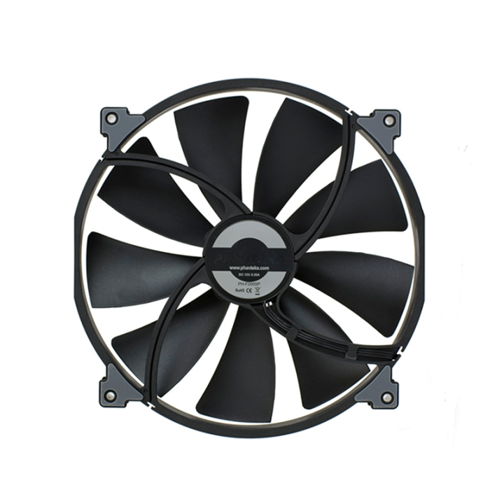 PH-F200SP 200mm Black High Volume Air Flow PC Case Fan, Hydraulic FDB ...