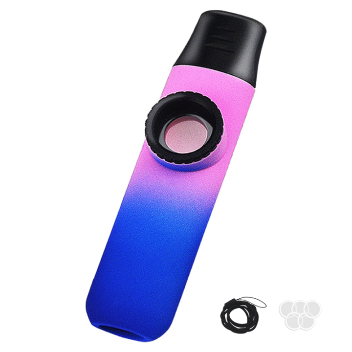 British Musical Instruments Small Kazoo Flute with Lanyard Easy to Learn for Guitar Ukulele Violin Piano Keyboard
