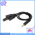 Audio Extension Cable Universal 1 to 3 Ways PVC 3.5mm 1 Male to 3 Female Audio Splitter Adapter for Headphone. 