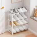 Assembly Shoe rack Stylish Multi-layered Removable Shoe cabinet ear design Shoe Rack for Home organization Dorm room Students Shoe storage solution Balcony decoration Home Balcony. 