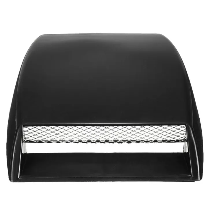 Universal%20Car%20Auto%20Black%20Decorative%20Air%20Flow%20Intake%20Scoop%20Bonnet%20Vent%20Cover%20Hood%20-%20Image%204