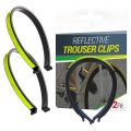 Trouser Clips-2 pair x Bike Trouser Clips-Green. 