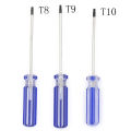 new T8/T9/T10 Tamper Proof Screwdriver Security Torx Driver Disassembly For XBOX PS3 GJCUTE. 