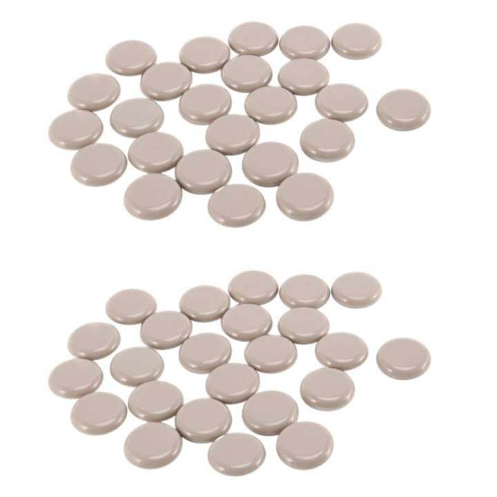 48 Pcs Furniture Sliders Gliders for Carpet Laminate Floor Sliders Self Adhesive Sofa Glider Pads for Furniture Bed