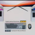 FANTECH WK895 GO Pop Office Wireless Keyboard Mouse Combo. 