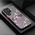 Cute Disney Stitch Angel Case For Samsung Galaxy S24 S23 S22 Ultra S21 S20 FE S10 Plus A15 A25 A35 A55 5G Note 20 10 Back Cover. 