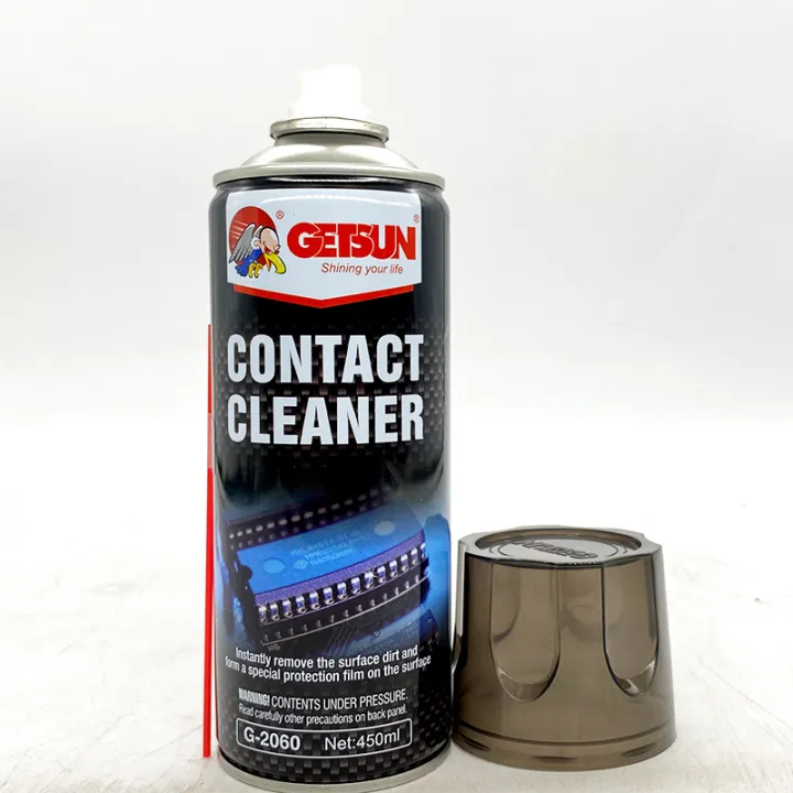 GETSUN CONTACT CLEANER 450ML, ELECTRONIC AND ELECTRICAL CLEANER, FOR COMPUTER, TV, RADIO, ETC